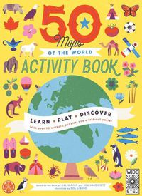 Cover image for 50 Maps of the World Activity Book