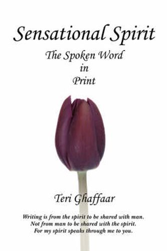 Cover image for Sensational Spirit the Spoken Word in Print