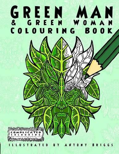 Cover image for Green Man and Green Woman: Colouring Book