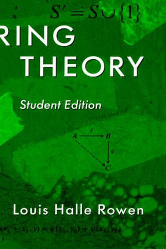 Cover image for Ring Theory, 83: Student Edition