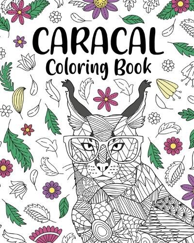 Cover image for Caracal Coloring Book