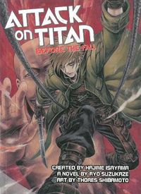 Cover image for Attack On Titan: Before The Fall Ya Novel