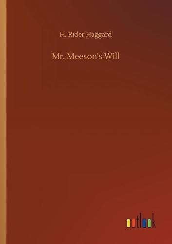 Cover image for Mr. Meeson's Will