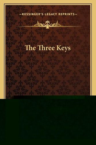 Cover image for The Three Keys