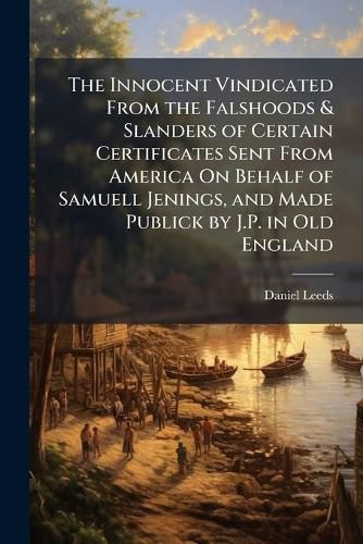 Cover image for The Innocent Vindicated From the Falshoods & Slanders of Certain Certificates Sent From America On Behalf of Samuell Jenings, and Made Publick by J.P. in Old England