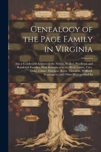 Cover image for Genealogy of the Page Family in Virginia