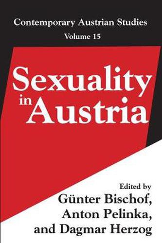 Cover image for Sexuality in Austria: Volume 15