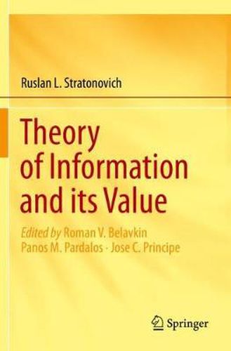 Cover image for Theory of Information and its Value