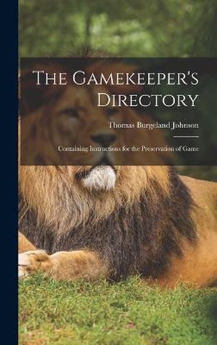 Cover image for The Gamekeeper's Directory