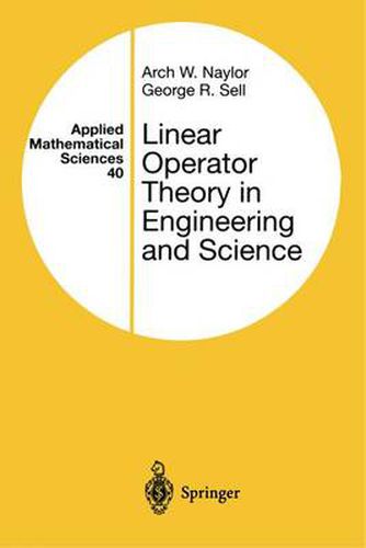 Cover image for Linear Operator Theory in Engineering and Science