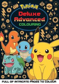Cover image for Pokemon: Deluxe Advanced Colouring