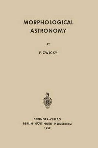 Cover image for Morphological Astronomy