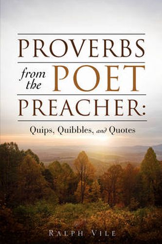 Cover image for Proverbs from the Poet Preacher