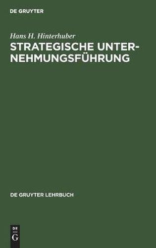 Cover image for Strategische Unternehmungsfuhrung