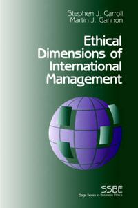 Cover image for Ethical Dimensions of International Management