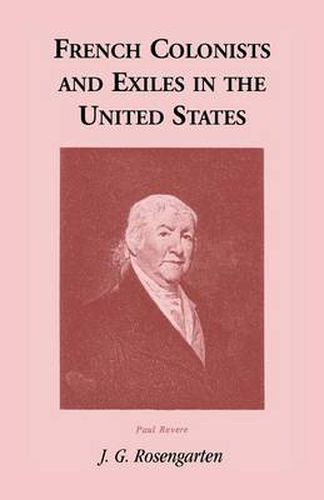 Cover image for French Colonists and Exiles in the United States