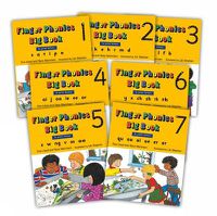 Cover image for Finger Phonics Big Books 1-7: in Print Letters (American English edition)