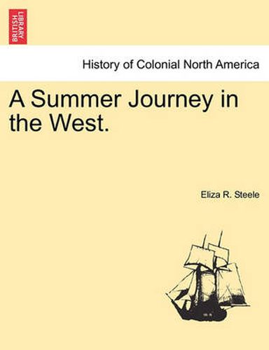 Cover image for A Summer Journey in the West.