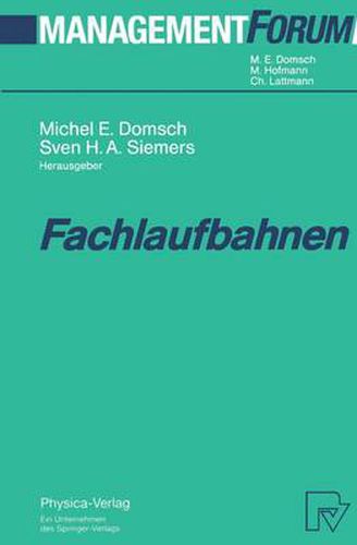 Cover image for Fachlaufbahnen