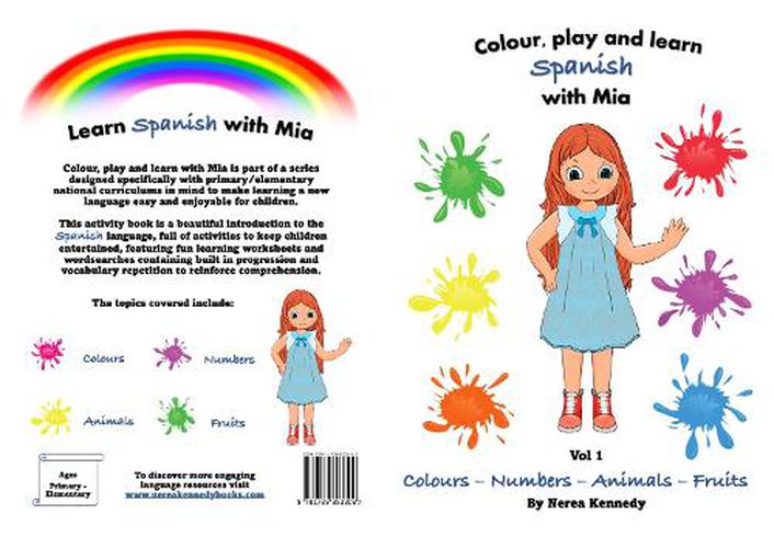 Cover image for Colour, play and learn with Mia - Vol 1