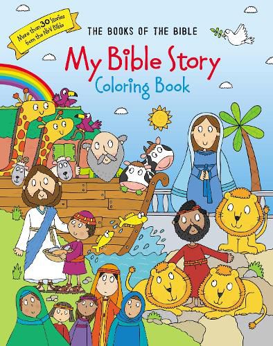 Cover image for My Bible Story Coloring Book: The Books of the Bible