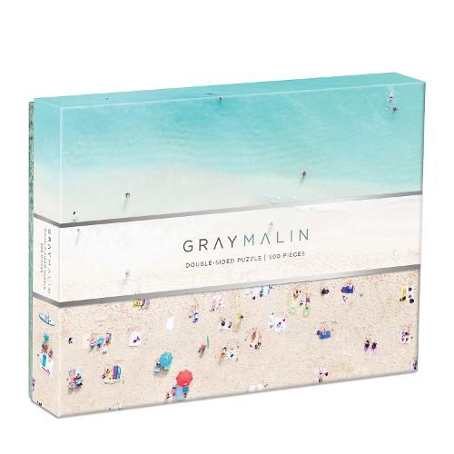 Cover image for Gray Malin The Hawaii Beach Double Sided 500 Piece Puzzle