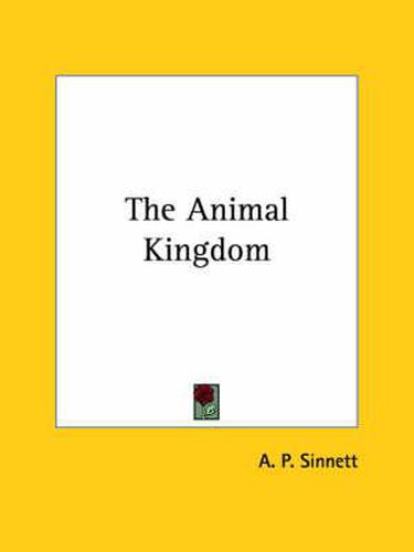 Cover image for The Animal Kingdom