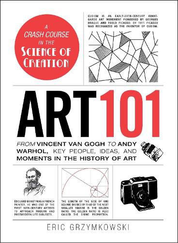 Cover image for Art 101: From Vincent van Gogh to Andy Warhol, Key People, Ideas, and Moments in the History of Art