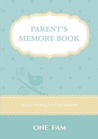 Cover image for Parent's Memory Book