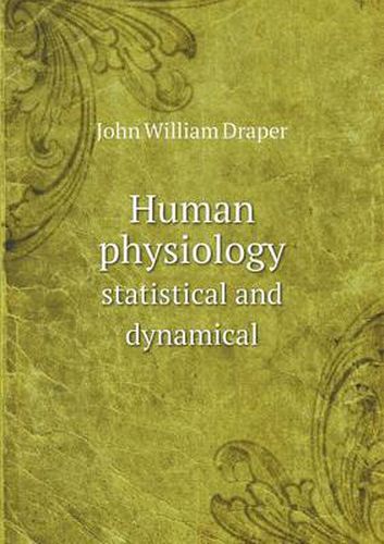 Cover image for Human physiology statistical and dynamical