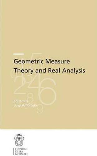 Cover image for Geometric Measure Theory and Real Analysis