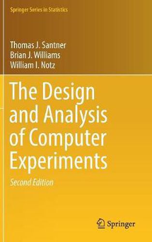 Cover image for The Design and Analysis of Computer Experiments