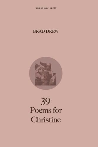 Cover image for 39 Poems for Christine
