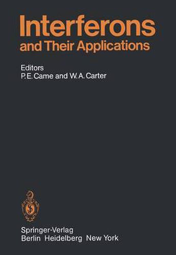 Cover image for Interferons and Their Applications