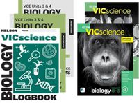 Cover image for Nelson VicScience Biology VCE Units 3 & 4 Updated Student Pack