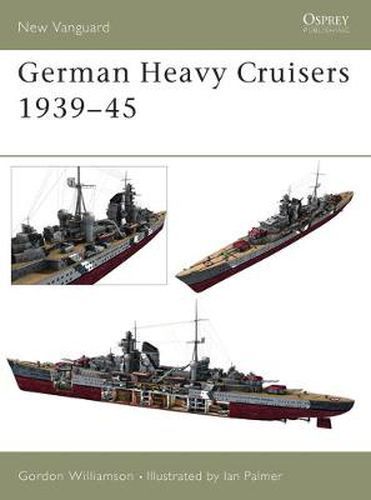 Cover image for German Heavy Cruisers 1939-45