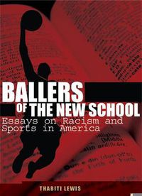 Cover image for Ballers of the New School: Essays on Racism and Sports in America