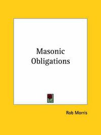 Cover image for Masonic Obligations