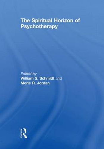 Cover image for The Spiritual Horizon of Psychotherapy