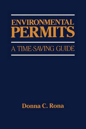 Cover image for Environmental Permits: A Time-Saving Guide
