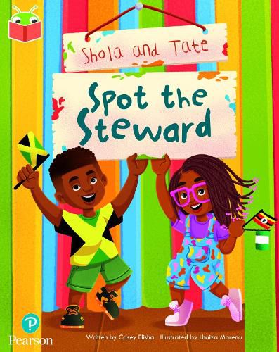 Cover image for Bug Club Independent Phase 5 Unit 18: Shola and Tate: Spot the Steward