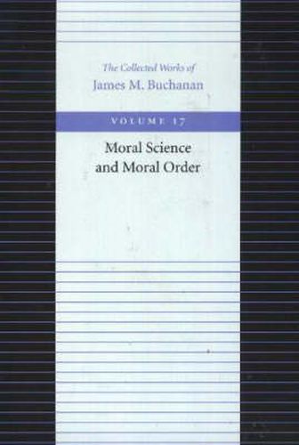 Cover image for Moral Science & Moral Order
