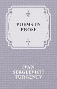 Cover image for Poems in Prose