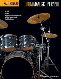 Cover image for Hal Leonard Drum Manuscript Paper