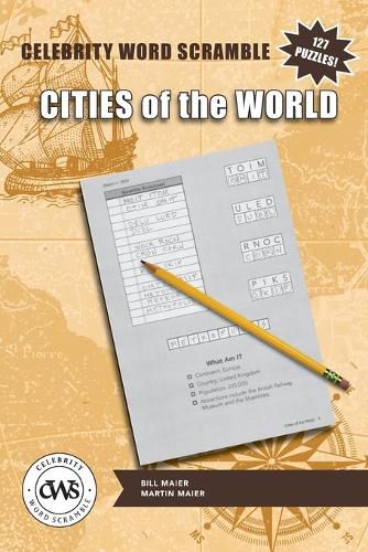 Cover image for Celebrity Word Scramble Cities of the World