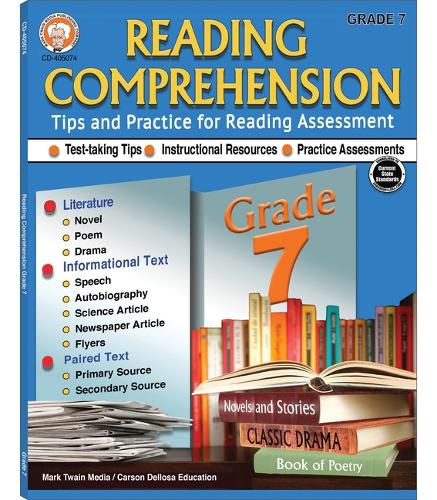 Cover image for Reading Comprehension, Grade 7