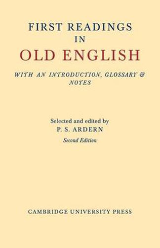 Cover image for First Readings in Old English