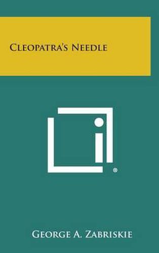 Cover image for Cleopatra's Needle