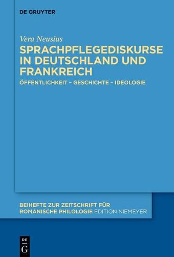 Cover image for Sprachpflegediskurse in Deutschland und Frankreich