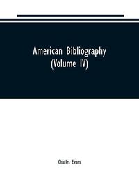 Cover image for American bibliography